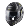 GIVI KASK X.30 PULSAR SZCZĘKOWY Z BLĘDĄ CZARNY/GR