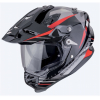 SCORPION KASK INTEGRALNY ADF-9000 AIR  BK-SIL-RED