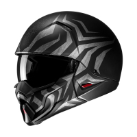 HJC KASK OTWARTY I20 THORN BLACK/SILVER