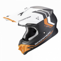 SCORPION KASK OFF-ROAD VX-16 AIR FUSION MAT BK-ORA