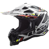 LS2 KASK OFF-ROAD MX700 SUBVERTER EVO STOMP WH.BL