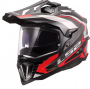 LS2 KASK ADVENTURE MX701 EXPLORER C FRON II RED-06