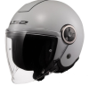 LS2 KASK OTWARTY OF620 CLASSY PEARL GREY-06