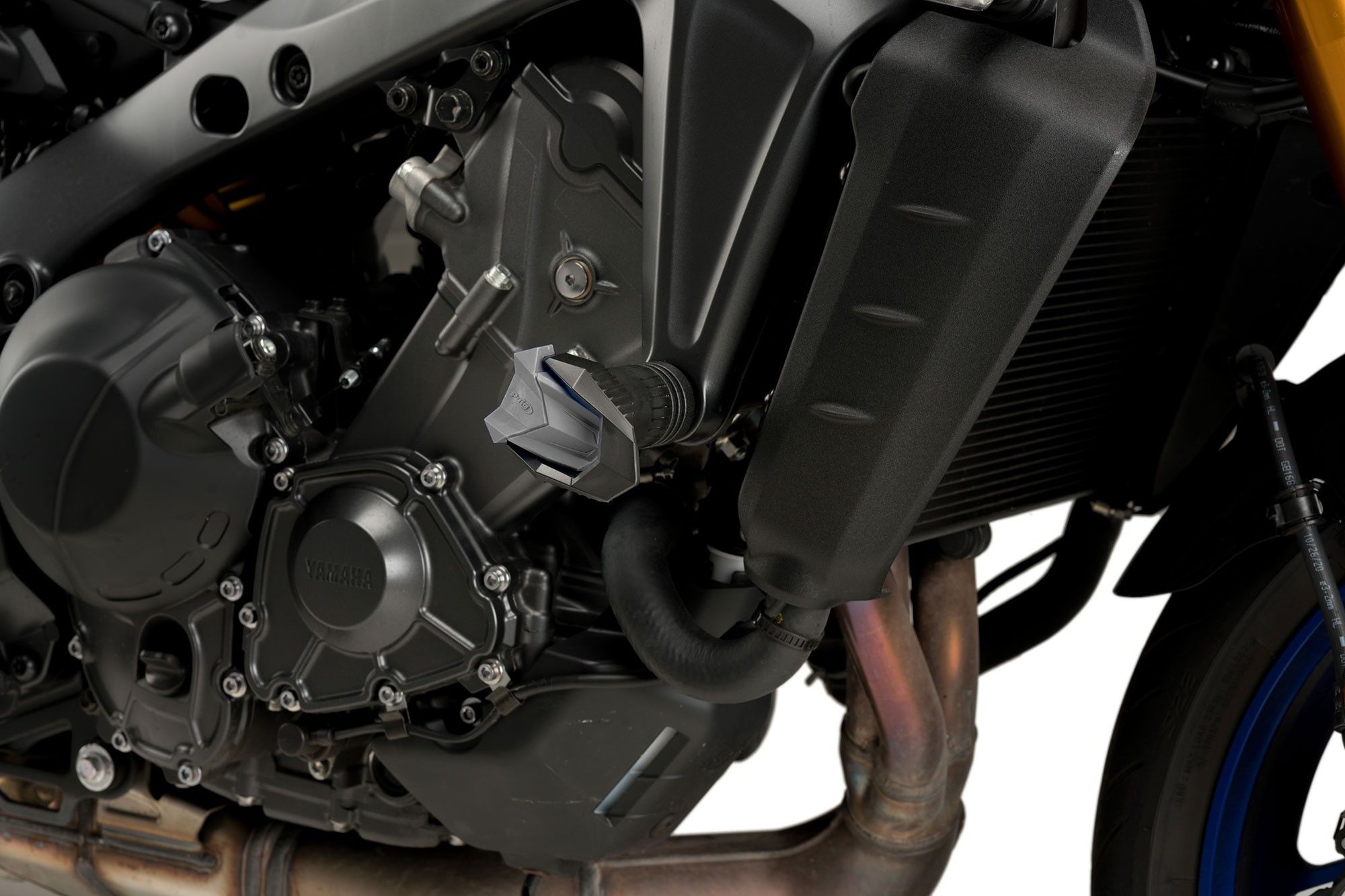 CRASH PADY PUIG DO YAMAHA MT-09 21-22 CZARNE
