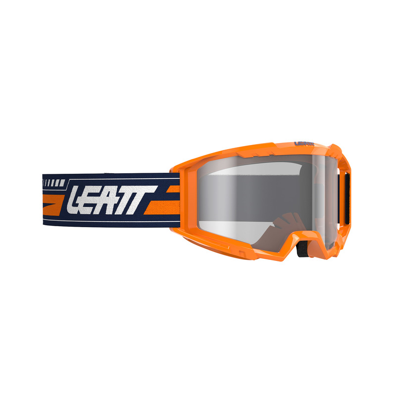 GOGLE LEATT VIZION 3.5 IRIZ 35 VLT ORANGE SILVER