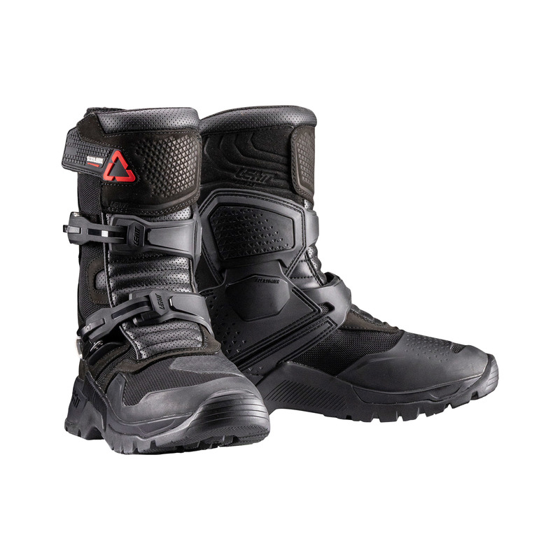 BUTY MOTOCYKLOWE LEATT ADV X-FLOW 7.5 BLACK SHORT