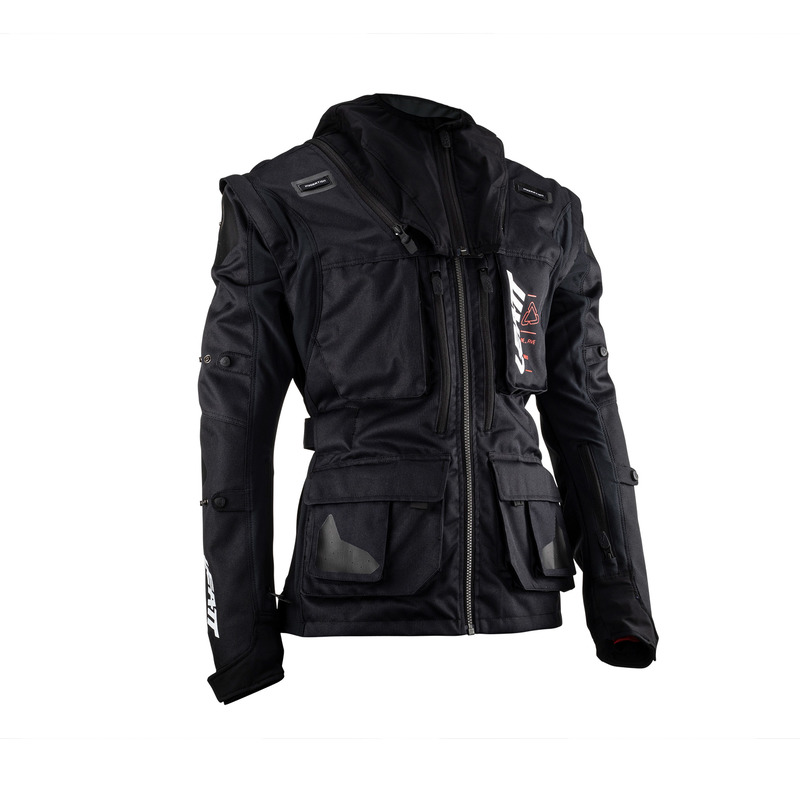 KURTKA MOTOCYKLOWA TEKSTYLNA LEATT MOTO 5.5 ENDURO BLACK
