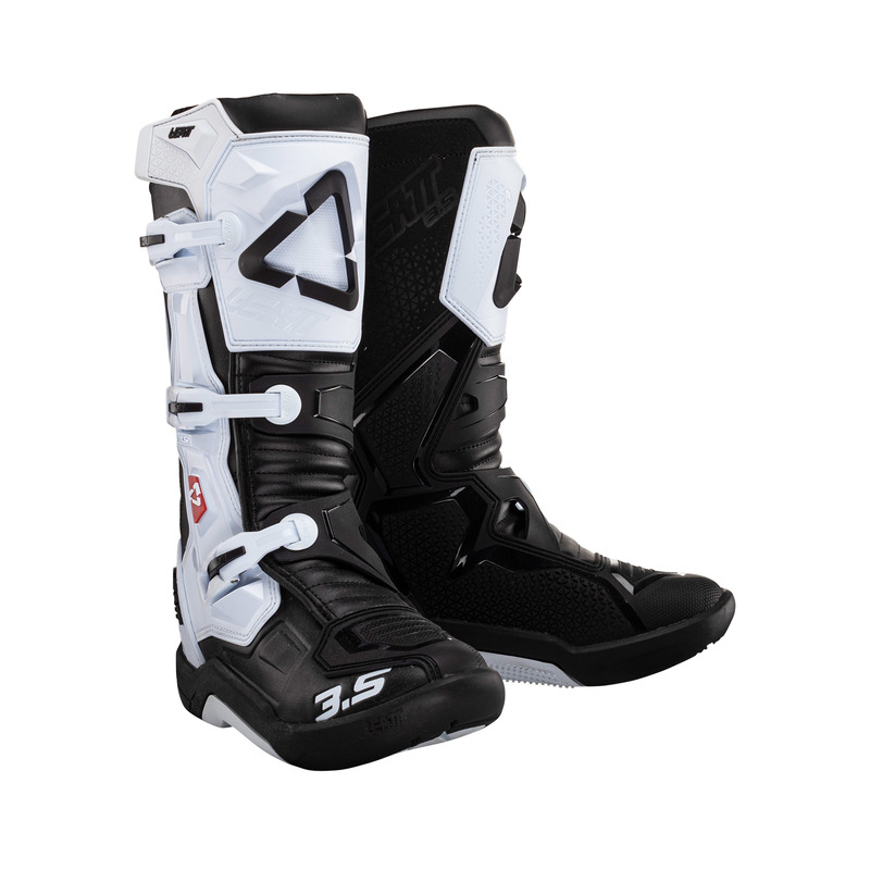 BUTY OFFROADOWE LEATT MOTO 3.5 WHITE