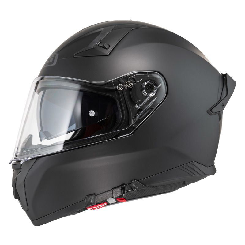 KASK MOTOCYKLOWY NZI GO RIDER STREAM DUO MATT BLACK