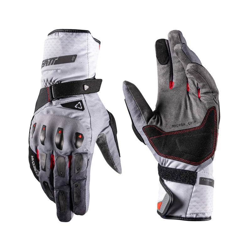 RĘKAWICE MOTOCYKLOWE LEATT ADV SUBZERO 5.5 IRON GREY