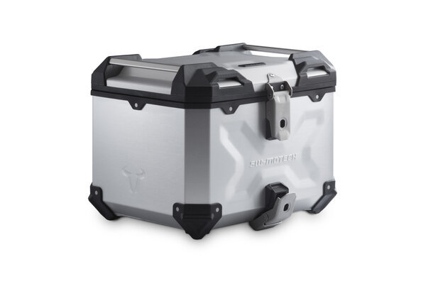 ZESTAW KUFRA CENTRALNEGO TRAX ADV SW-MOTECH BMW F 450 GS (25-) SILVER