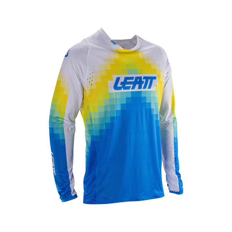 BLUZA OFFROADOWA LEATT MOTO 4.5 LITE PIXEL BLUE