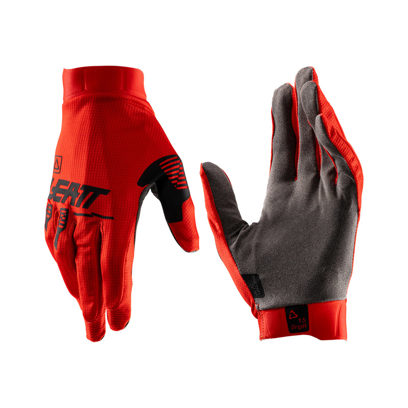 RĘKAWICE OFFROADOWE LEATT MOTO 1.5 GRIPR RED