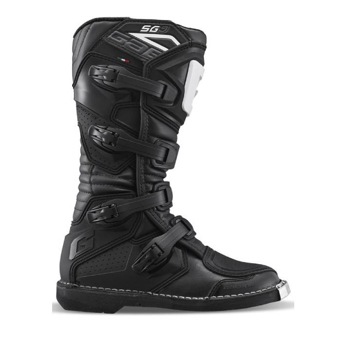 Buty motocyklowe dziecięce junior GAERNE SG-J MX OFFROAD czarne